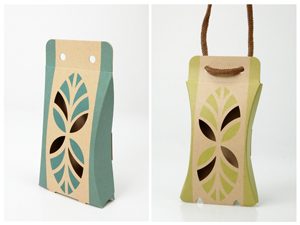 紙でつくったハッカの虫よけ 紙ケース 屋内用 屋外用 ペーパーワールド東京